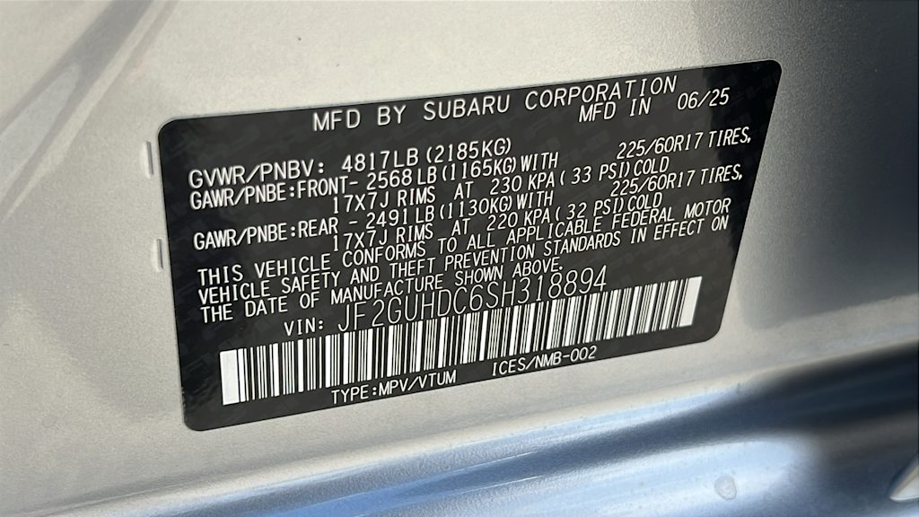 Thumbnail: 2025 Subaru Crosstrek - 19