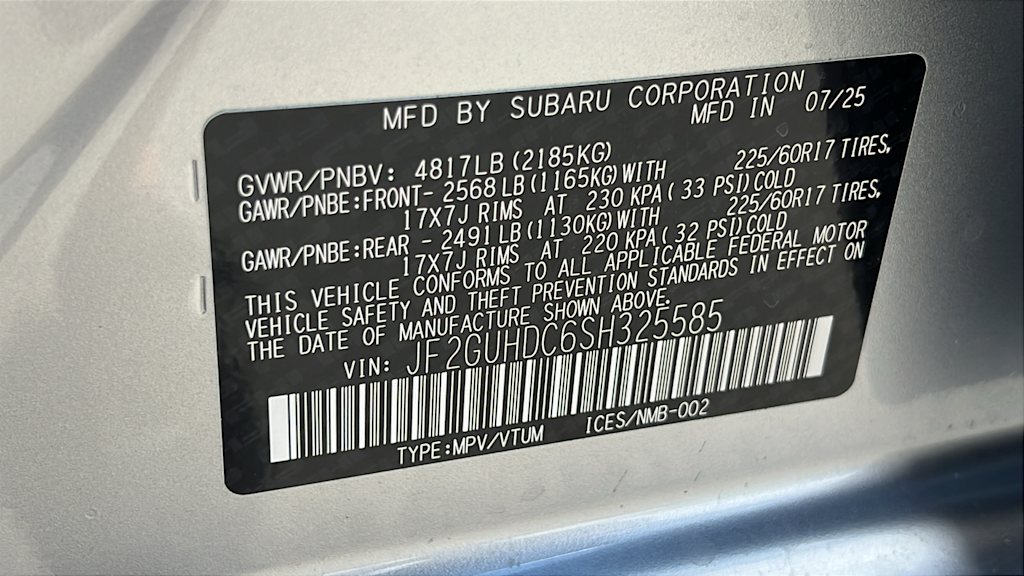 Thumbnail: 2025 Subaru Crosstrek - 19