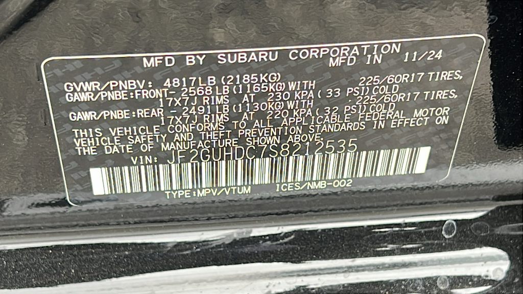 2025 Subaru Crosstrek Premium 20