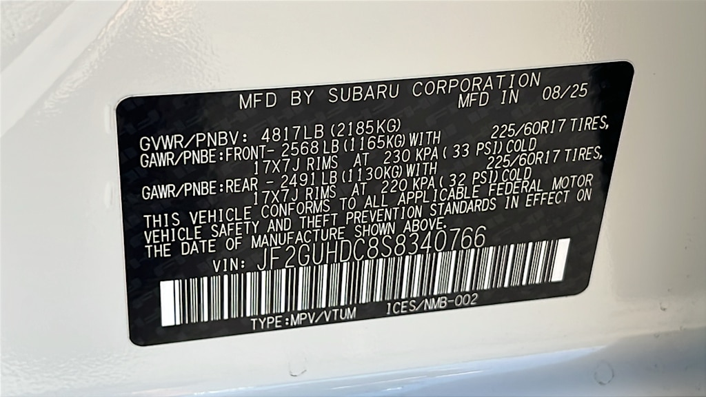 Thumbnail: 2025 Subaru Crosstrek - 19