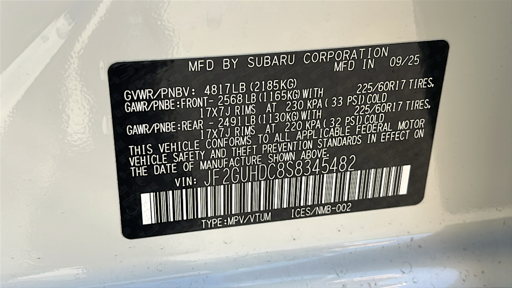 Thumbnail: 2025 Subaru Crosstrek - 19