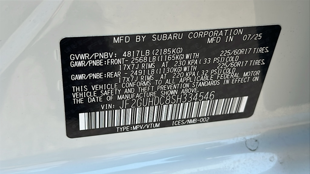 Thumbnail: 2025 Subaru Crosstrek - 19