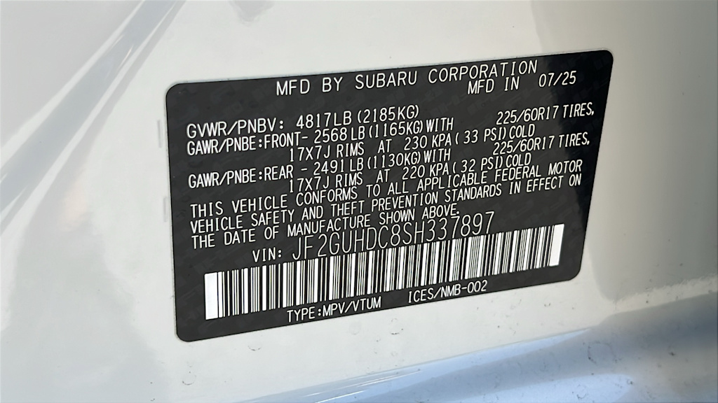 Thumbnail: 2025 Subaru Crosstrek - 19