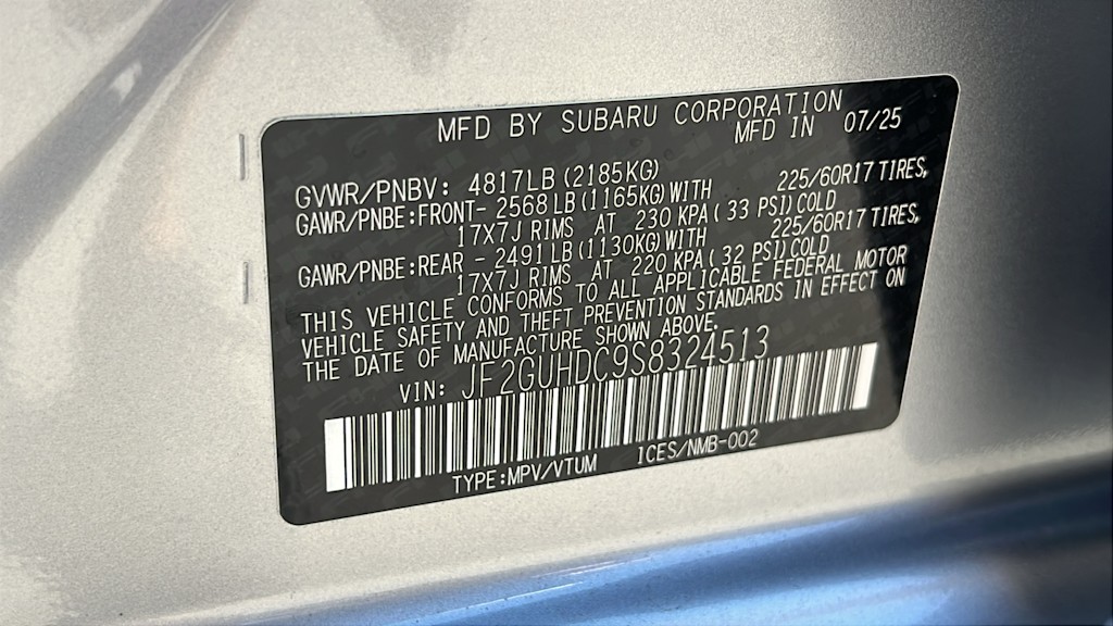 Thumbnail: 2025 Subaru Crosstrek - 19