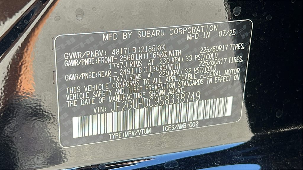 Thumbnail: 2025 Subaru Crosstrek - 19