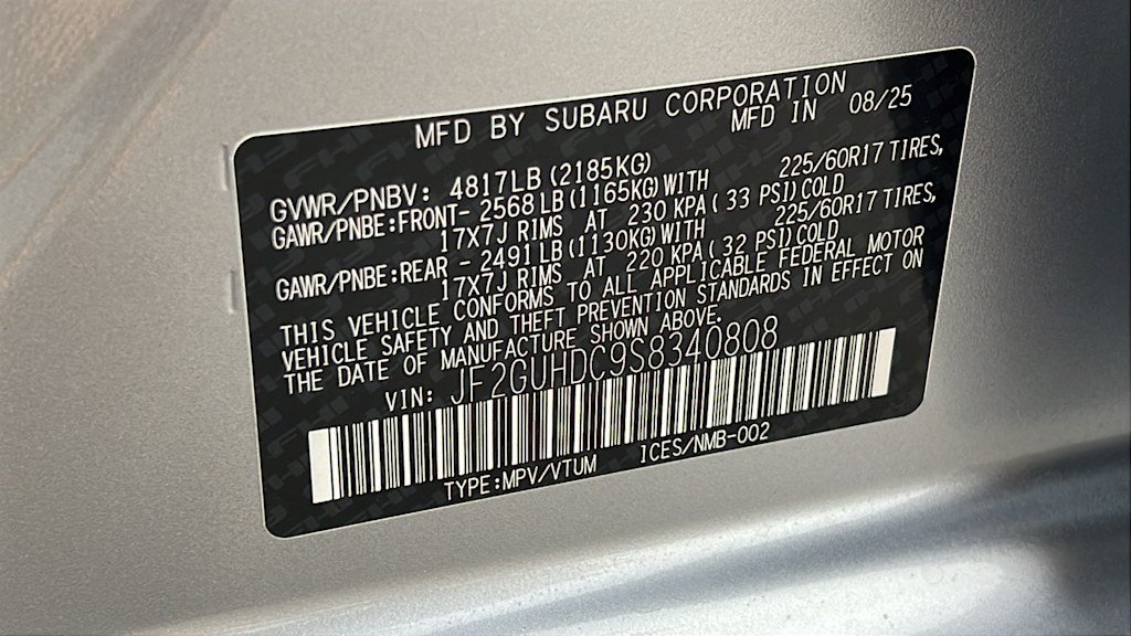 Thumbnail: 2025 Subaru Crosstrek - 19