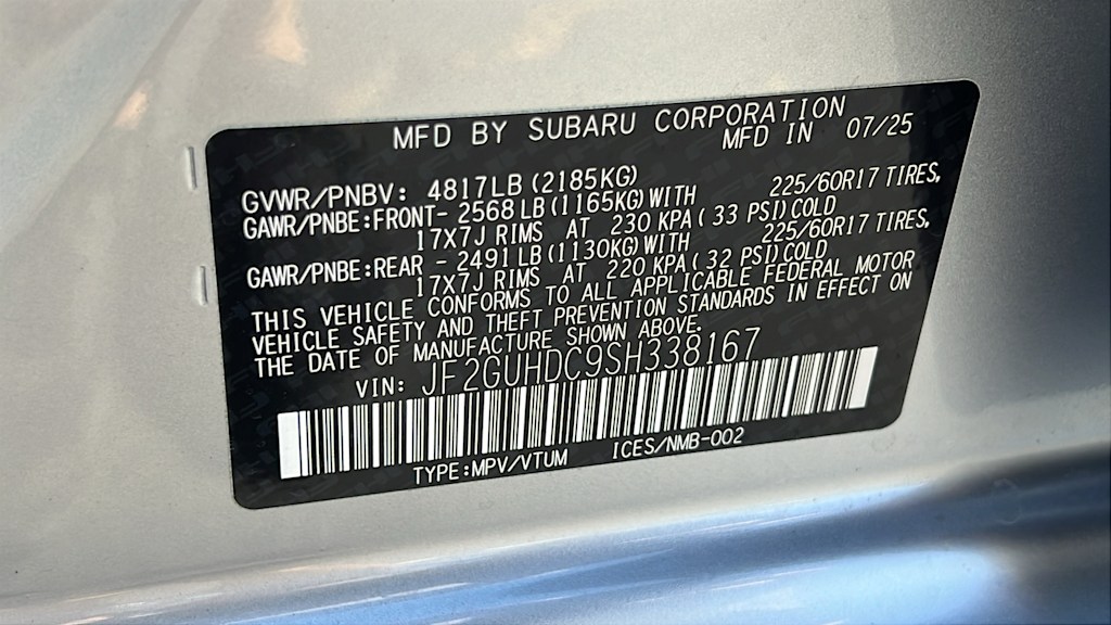 Thumbnail: 2025 Subaru Crosstrek - 19