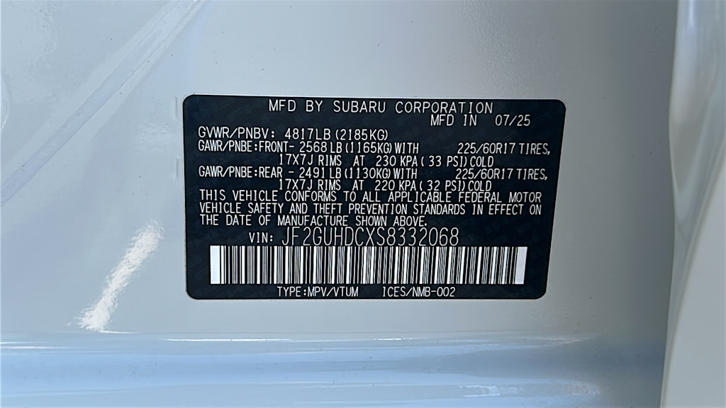 Thumbnail: 2025 Subaru Crosstrek - 18