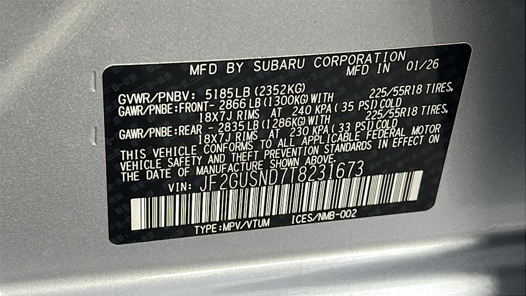 Thumbnail: 2026 Subaru Crosstrek - 18