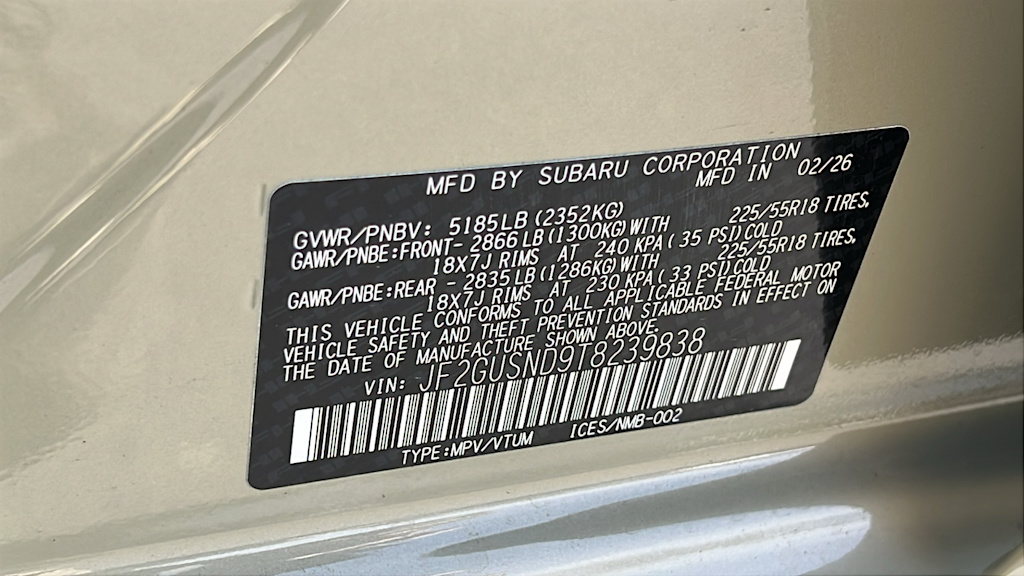 Thumbnail: 2026 Subaru Crosstrek - 19