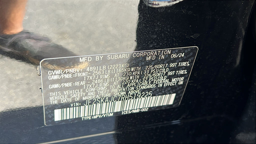 2024 Subaru Forester Wilderness 19