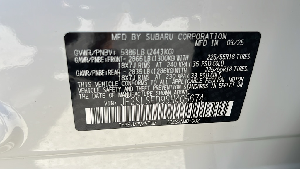2025 Subaru Forester Premium 19