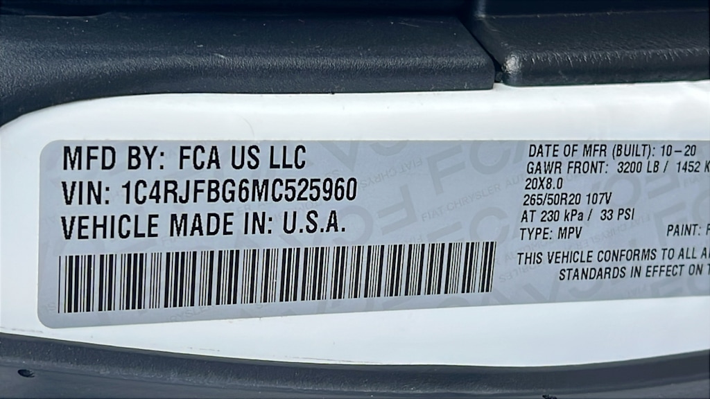 Thumbnail: 2021 Jeep Grand Cherokee - 18