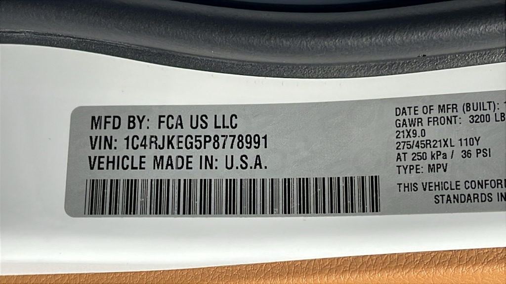 Thumbnail: 2023 Jeep Grand Cherokee L - 19