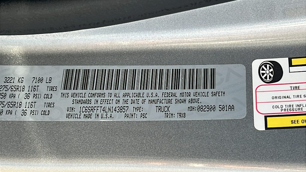 Thumbnail: 2020 RAM 1500 - 18