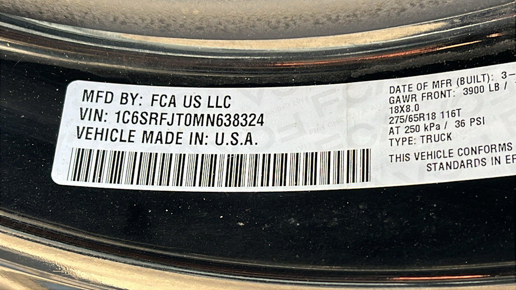 Thumbnail: 2021 RAM 1500 - 15
