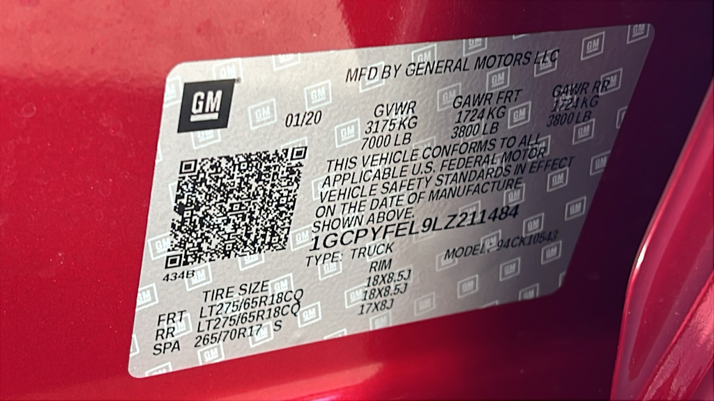 Thumbnail: 2020 Chevrolet Silverado 1500 - 18