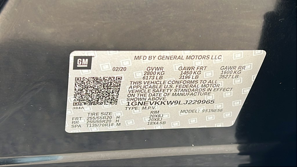 Thumbnail: 2020 Chevrolet Traverse - 19