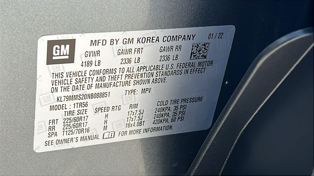 Thumbnail: 2022 Chevrolet TrailBlazer - 19