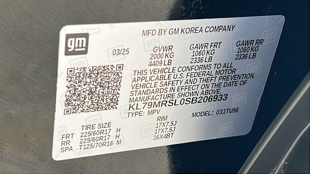 Thumbnail: 2025 Chevrolet TrailBlazer - 18