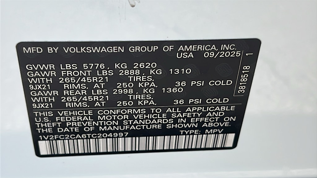 Thumbnail: 2026 Volkswagen Atlas - 19