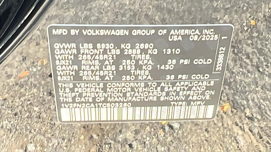 2026 Volkswagen Atlas SEL Premium R-Line - Photo 19