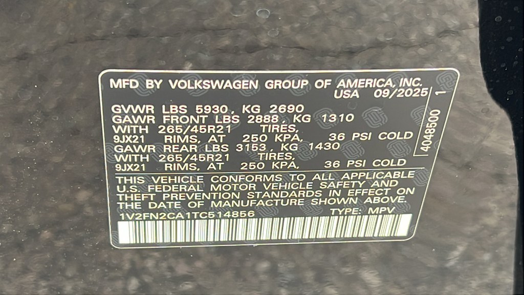 2026 Volkswagen Atlas SEL Premium R-Line - Photo 18