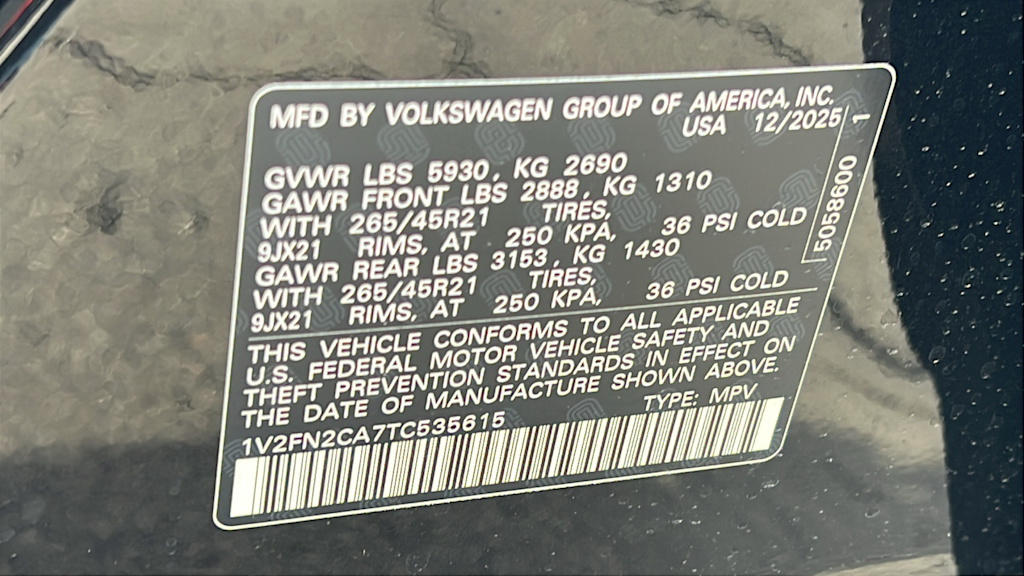 Thumbnail: 2026 Volkswagen Atlas - 18