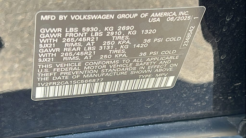 Thumbnail: 2025 Volkswagen Atlas - 18