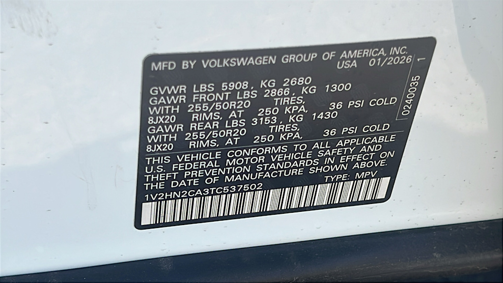Thumbnail: 2026 Volkswagen Atlas - 18