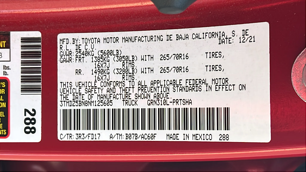 Thumbnail: 2022 Toyota Tacoma - 17