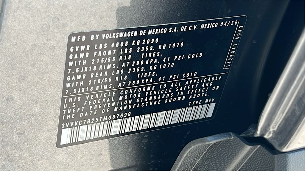 Thumbnail: 2026 Volkswagen Taos - 17