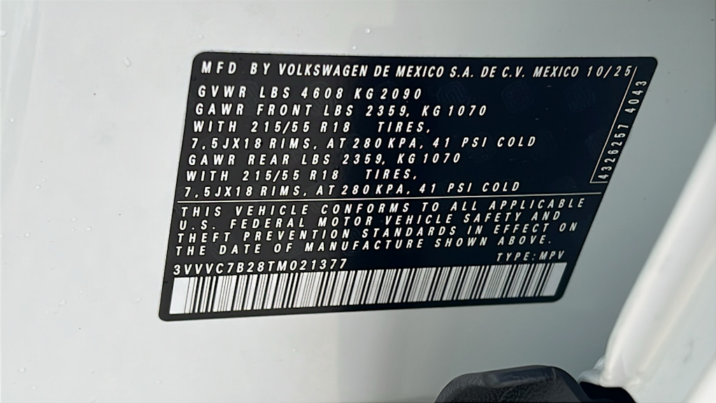Thumbnail: 2026 Volkswagen Taos - 19