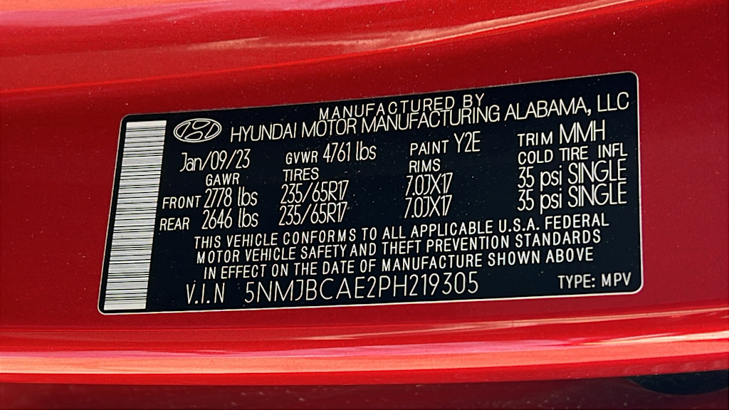 2023 Hyundai Tucson SEL 19