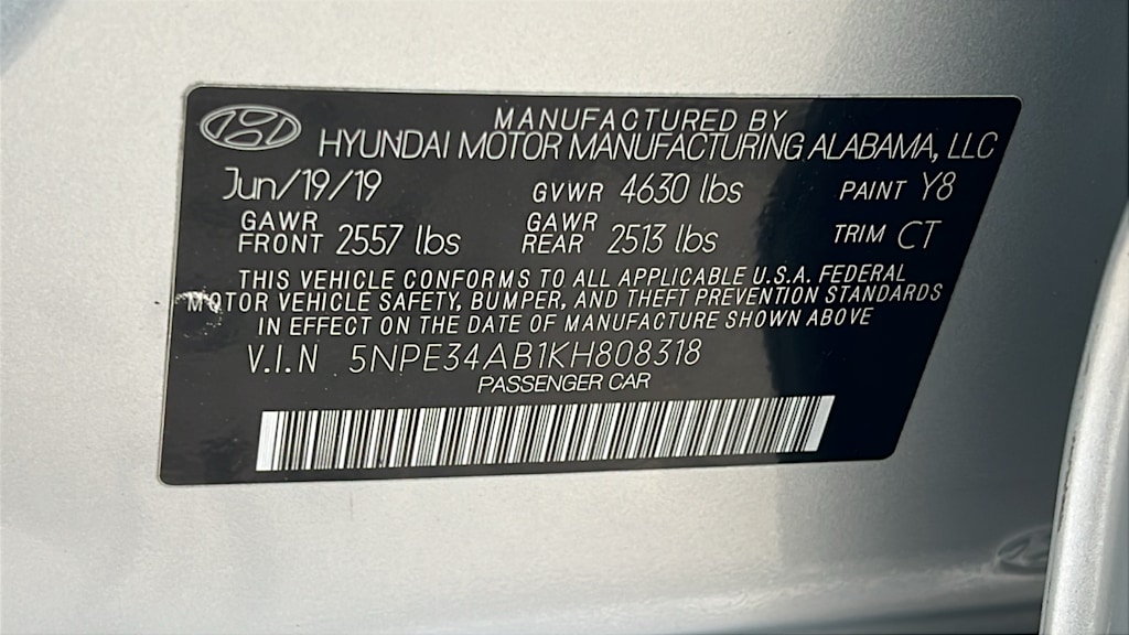 Thumbnail: 2019 Hyundai Sonata - 19