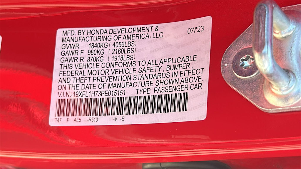 Thumbnail: 2023 Honda Civic - 18