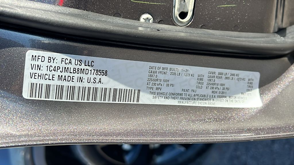 Thumbnail: 2021 Jeep Cherokee - 19