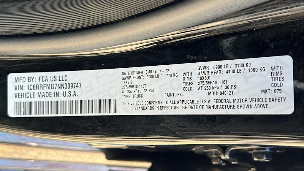 Thumbnail: 2022 RAM 1500 - 18