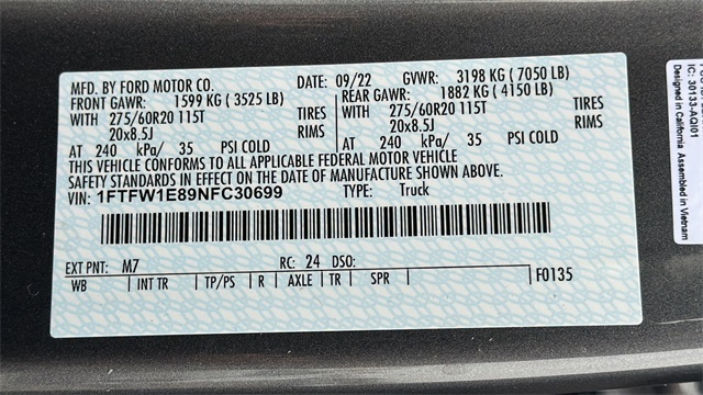 2022 Ford F-150 Lariat 31