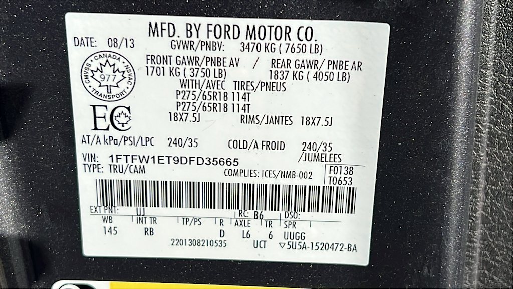 Thumbnail: 2013 Ford F-150 - 19