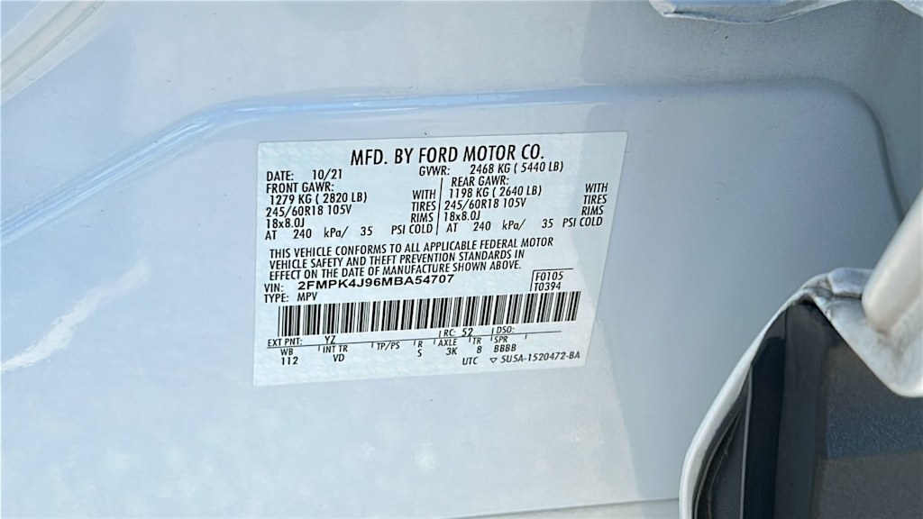 Thumbnail: 2021 Ford Edge - 18