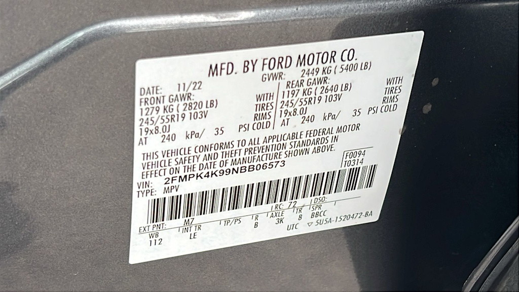 Thumbnail: 2022 Ford Edge - 19