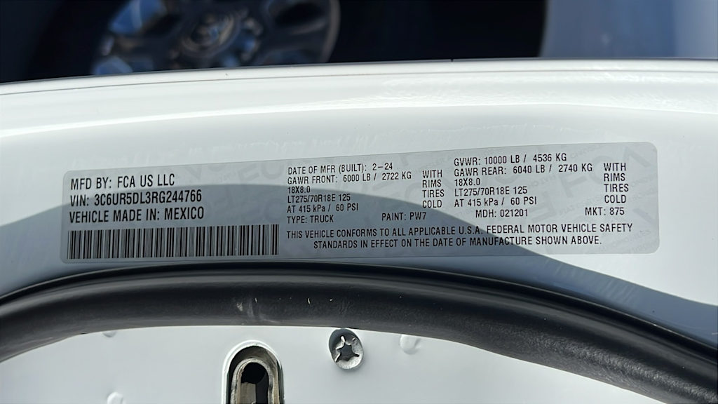 Thumbnail: 2024 RAM 2500 - 18