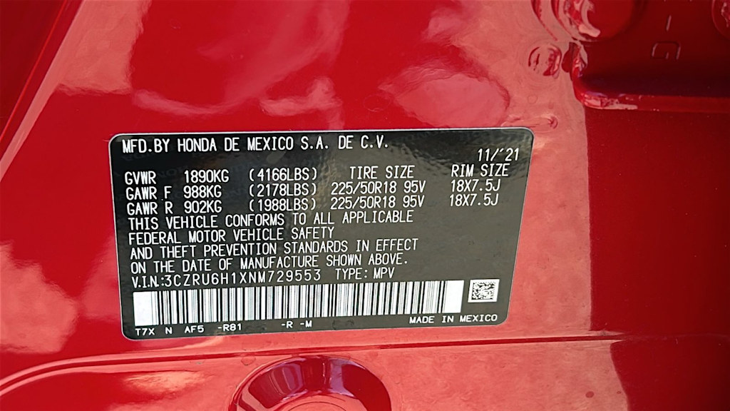 Thumbnail: 2022 Honda HR-V - 19