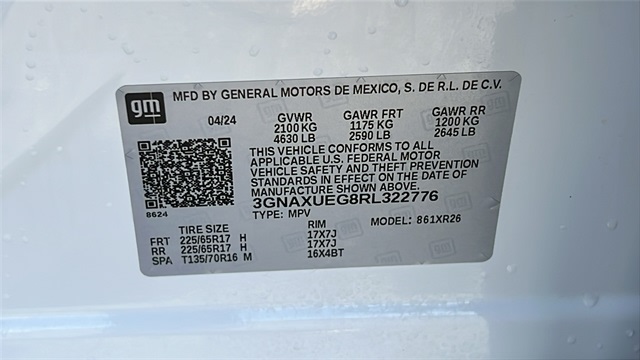 2024 Chevrolet Equinox LT 20