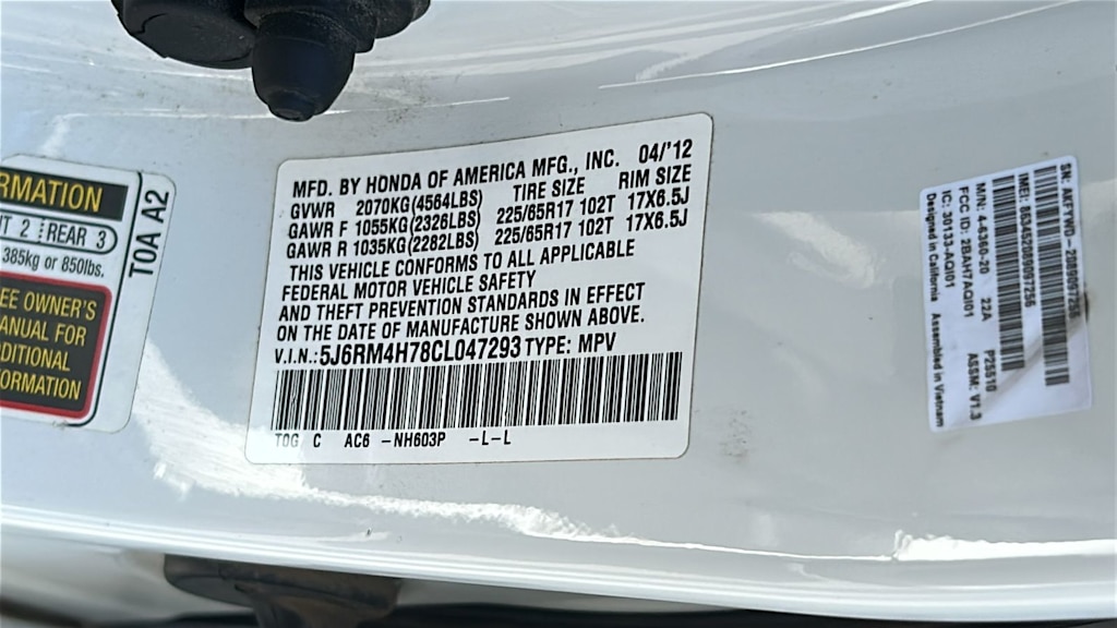 Thumbnail: 2012 Honda CR-V - 18