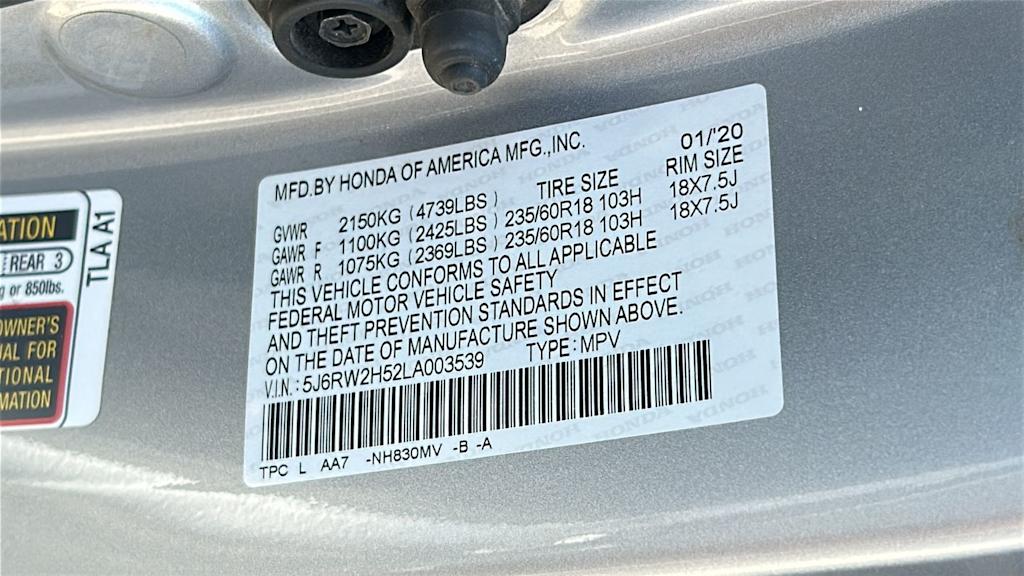 Thumbnail: 2020 Honda CR-V - 19