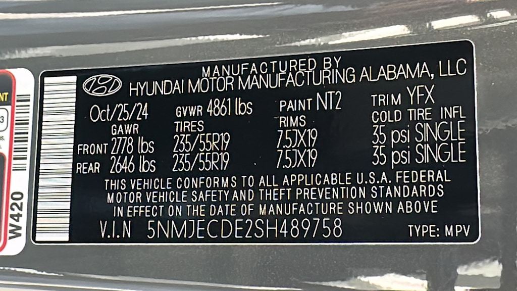2025 Hyundai Tucson Limited 20