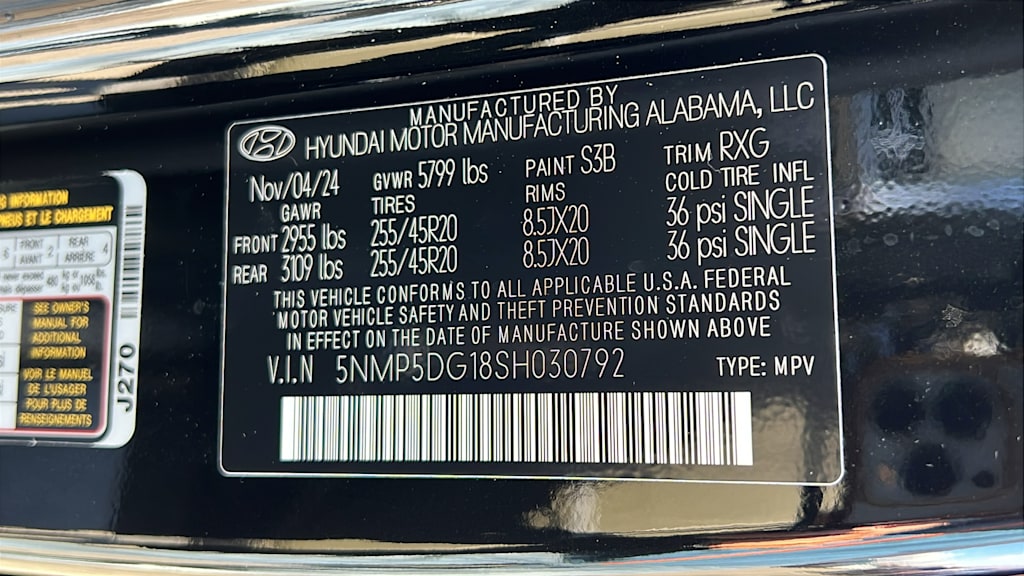2025 Hyundai Santa Fe Calligraphy 16