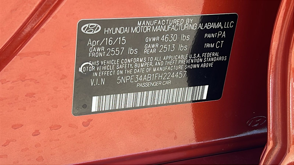 Thumbnail: 2015 Hyundai Sonata - 18